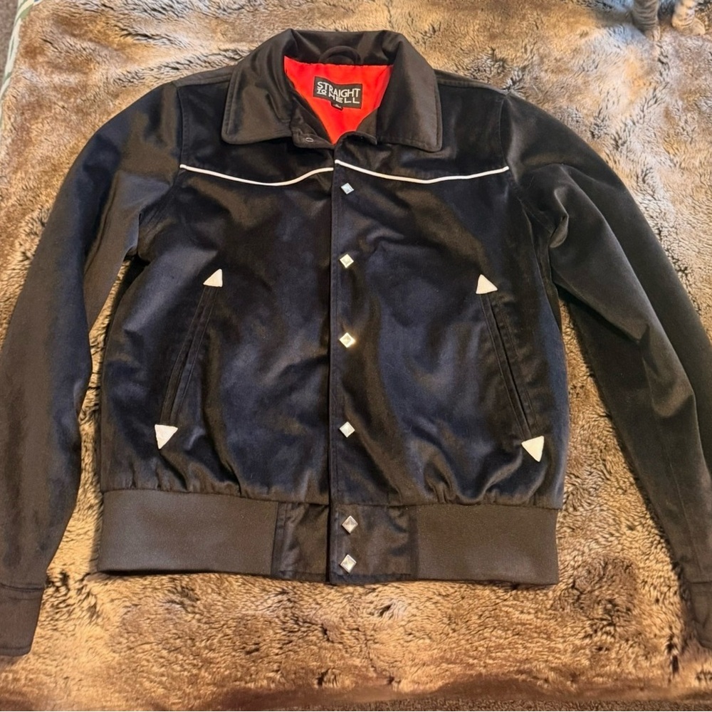 Straight to Hell Black Western Jacket